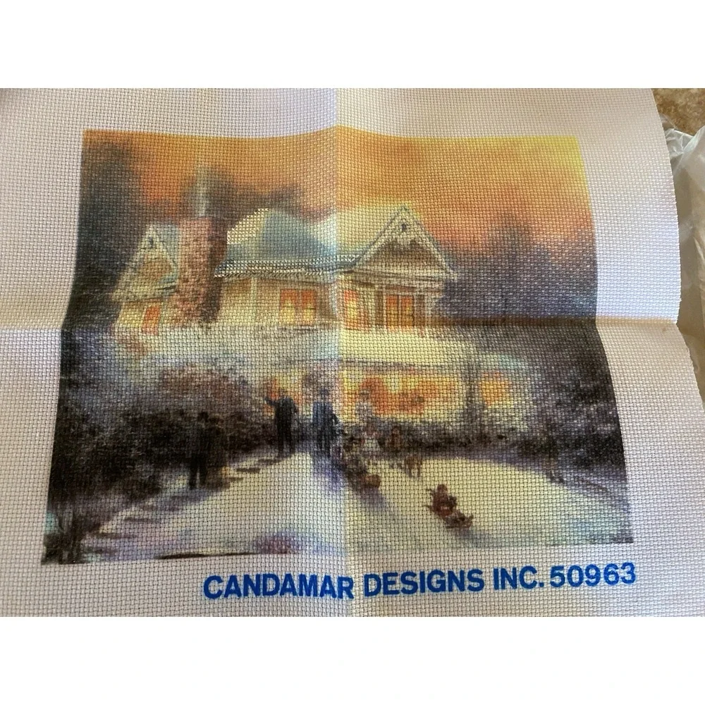 Victorian Christmas II Cross StitchKit Thomas Kinkade 10